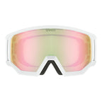 Slēpošanas brilles uvex athletic CV white mat SL/rose-green 2