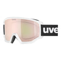 Slēpošanas brilles uvex athletic CV white mat SL/rose-green