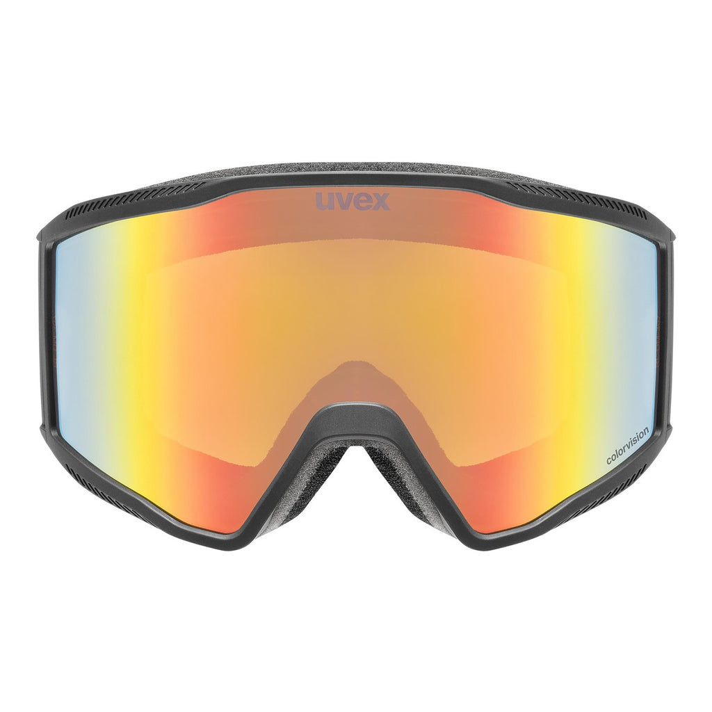 Slēpošanas brilles uvex blast M CV black m. SL/rainbow-yell 2