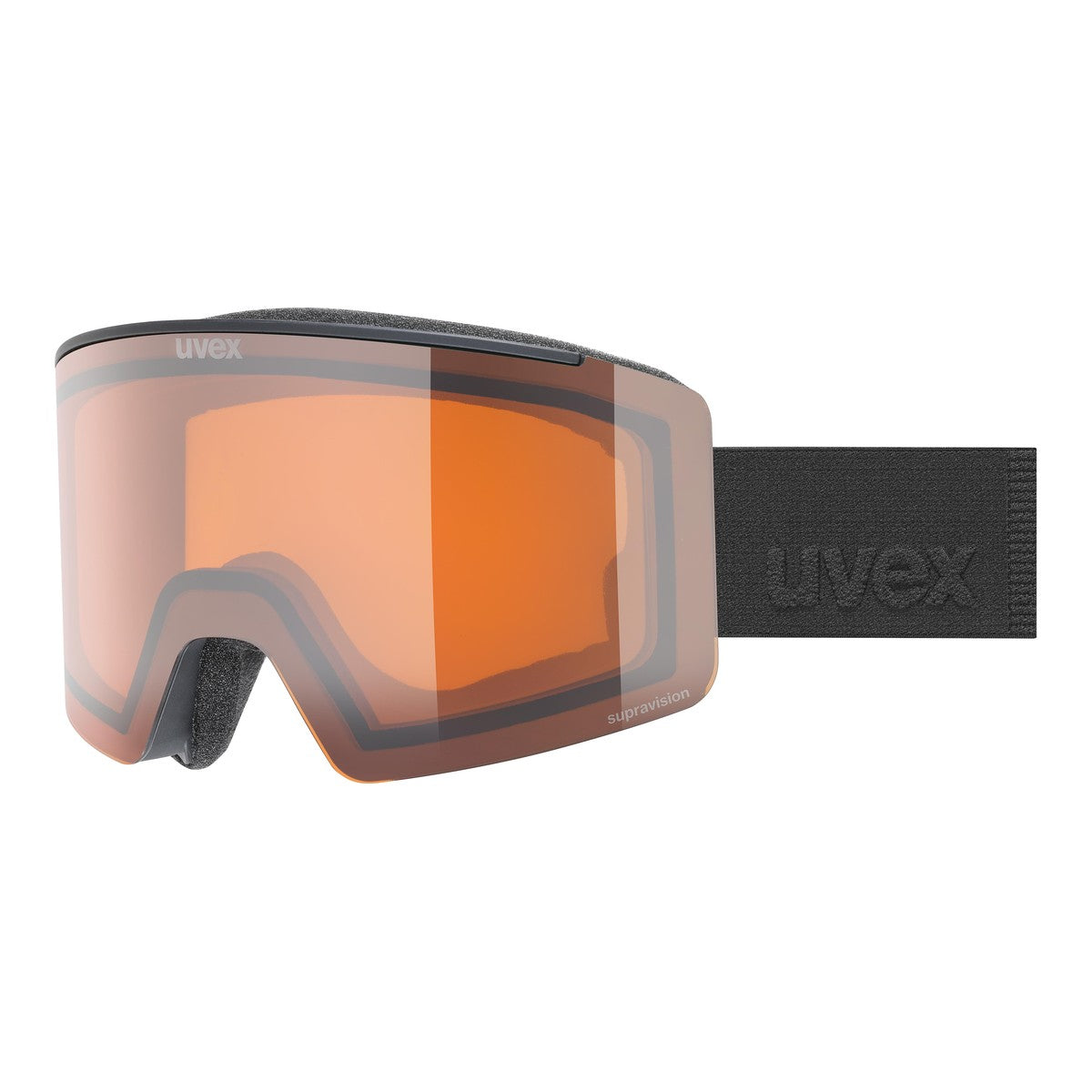 Slēpošanas brilles uvex ignite M LG black m.dl/orange-clear