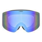 Slēpošanas brilles uvex provoqe FM black matt dl/blue-clear 2
