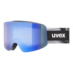 Slēpošanas brilles uvex provoqe FM black matt dl/blue-clear