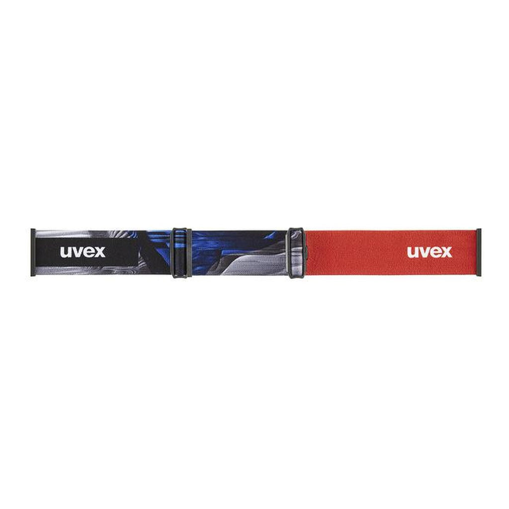 Slēpošanas brilles uvex provoqe FM black matt dl/blue-clear 4