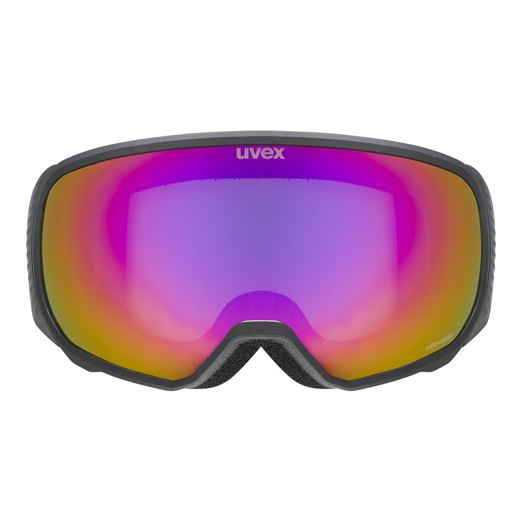 Slēpošanas brilles uvex race pro L CV black SL/pink-green 2