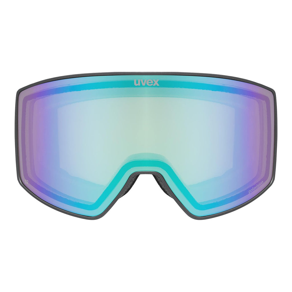 Slēpošanas brilles uvex scenic L P black dl/PM green-pola 2