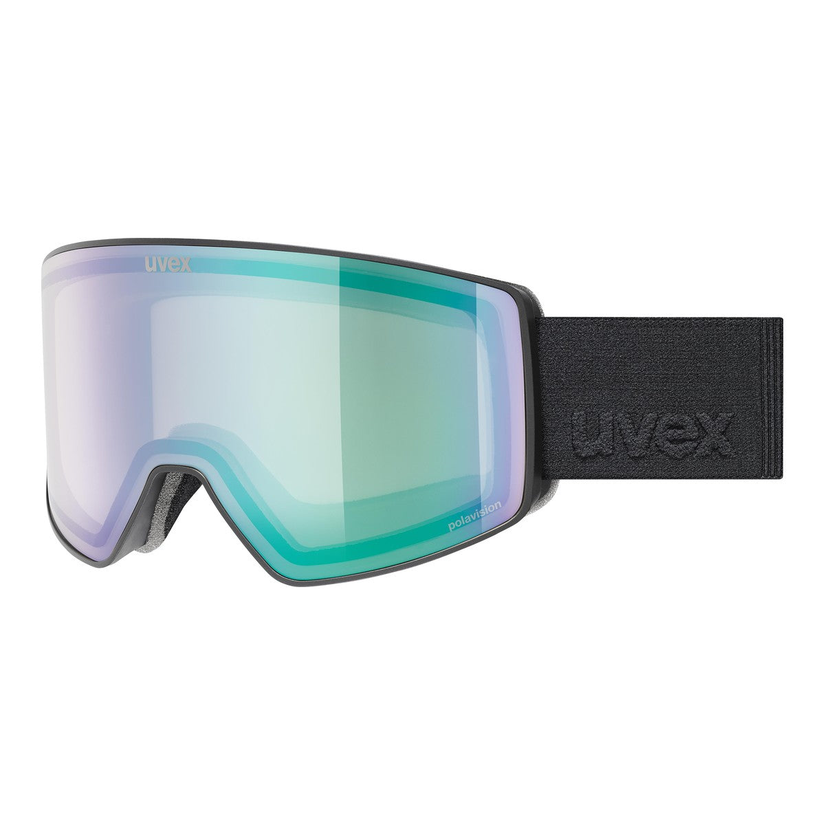 Slēpošanas brilles uvex scenic L P black dl/PM green-pola