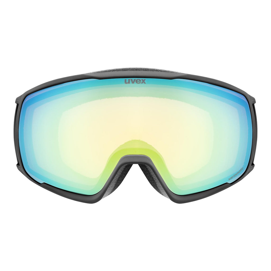 Slēpošanas brilles uvex victorious S V black m. dl/green-cl 2