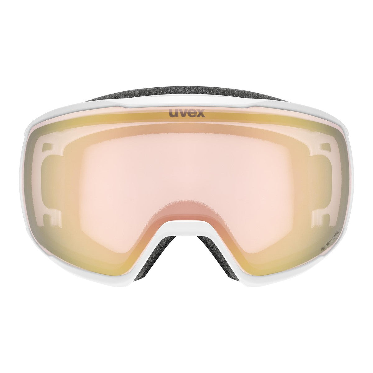 Slēpošanas brilles uvex victorious V white matt dl/rose-cle 2