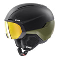 Slēpošanas ķiveres uvex horizon CV black-khaki matt
