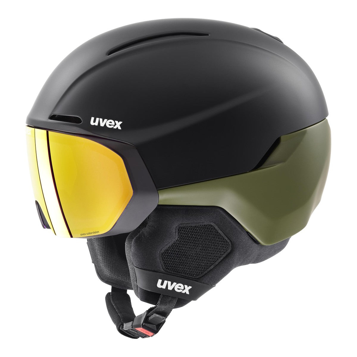 Slēpošanas ķiveres uvex horizon CV black-khaki matt