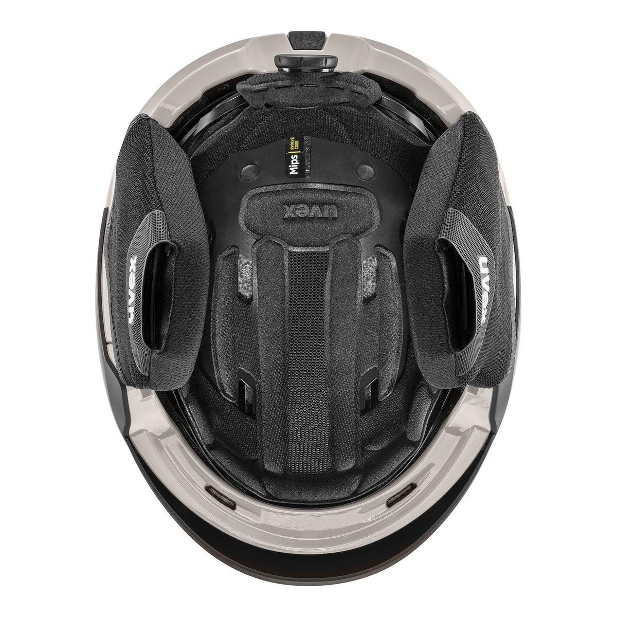Slēpošanas ķiveres uvex levitate MIPS blck-wrm gry mt 5