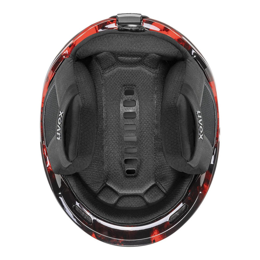 uvex monte pro MIPS blk-red melt m
