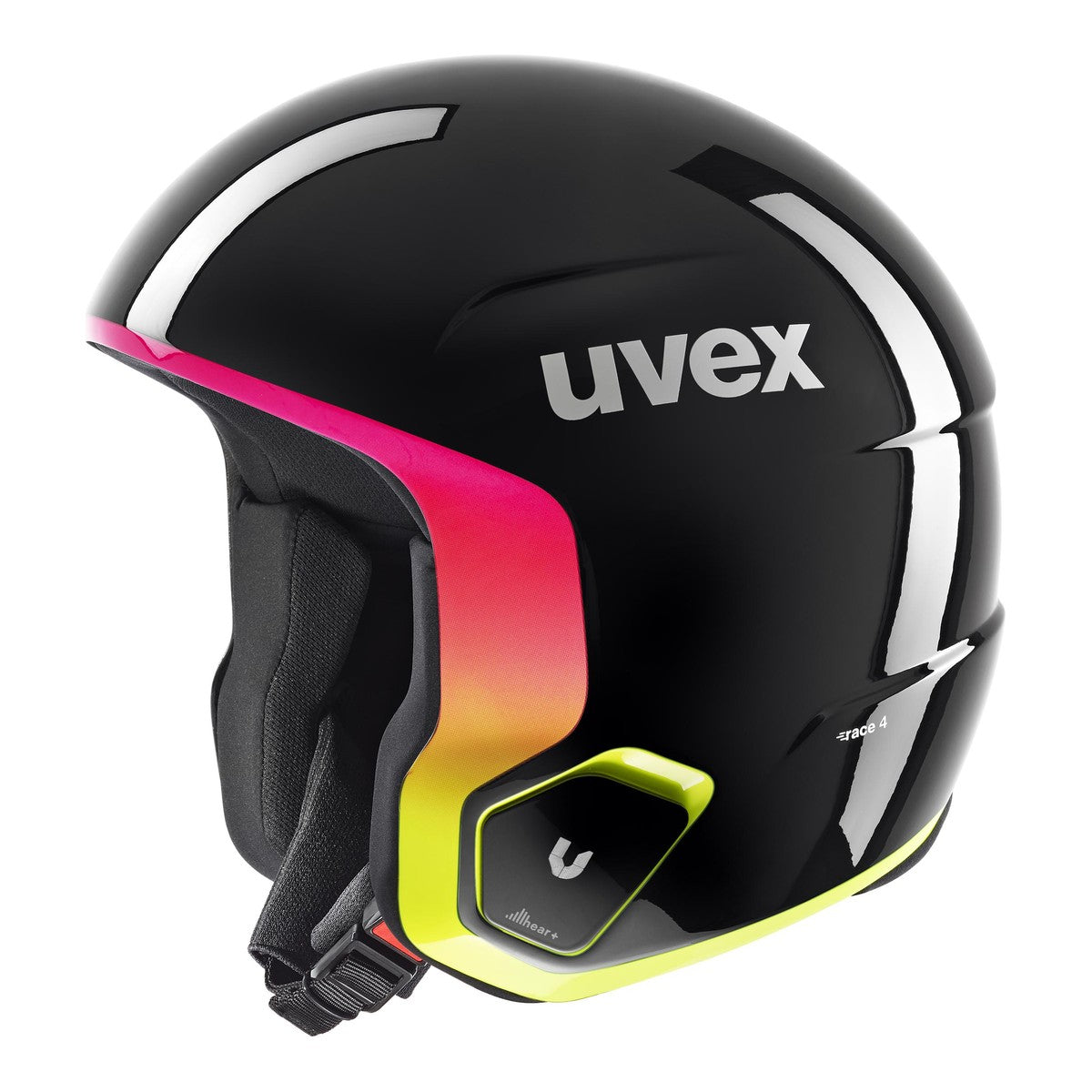 Slēpošanas ķiveres uvex race 4 black-multi gradient