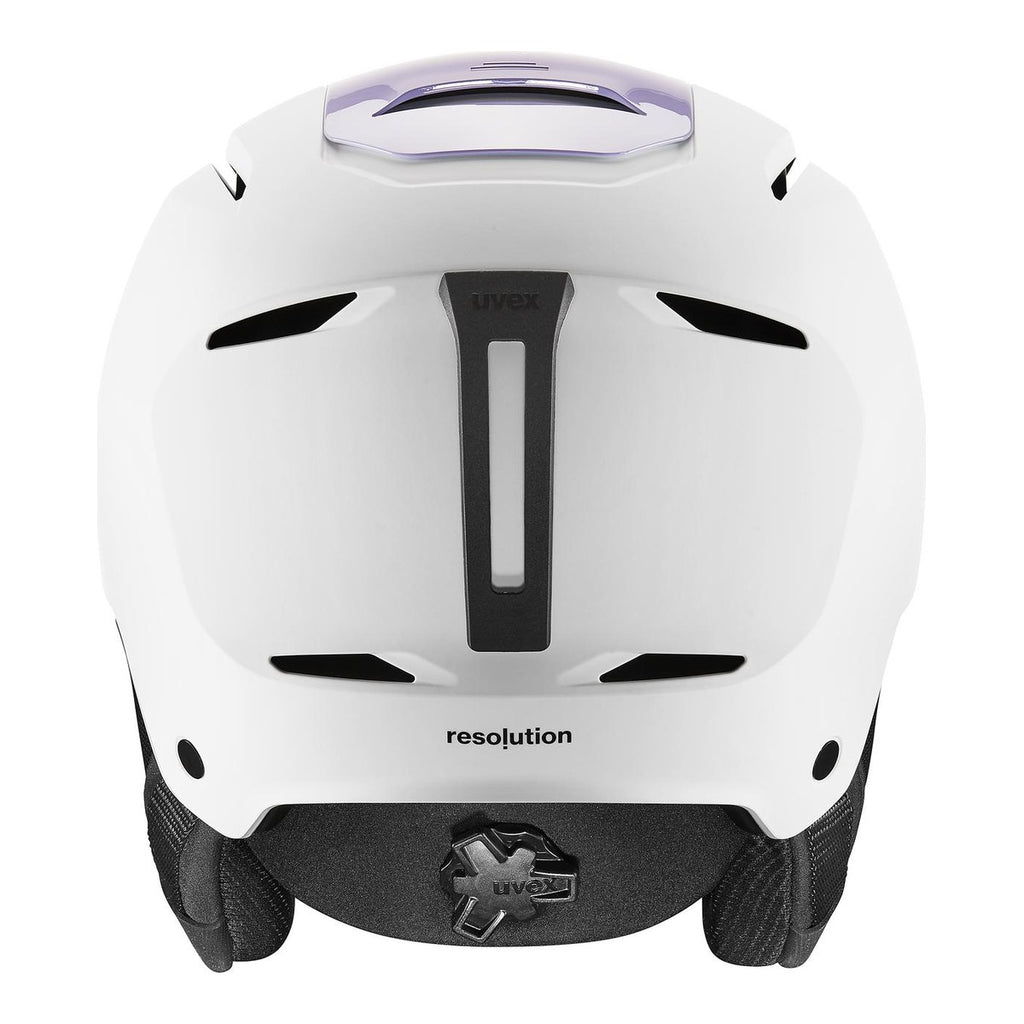 Slēpošanas ķiveres uvex resolution white-cool lav mat 3