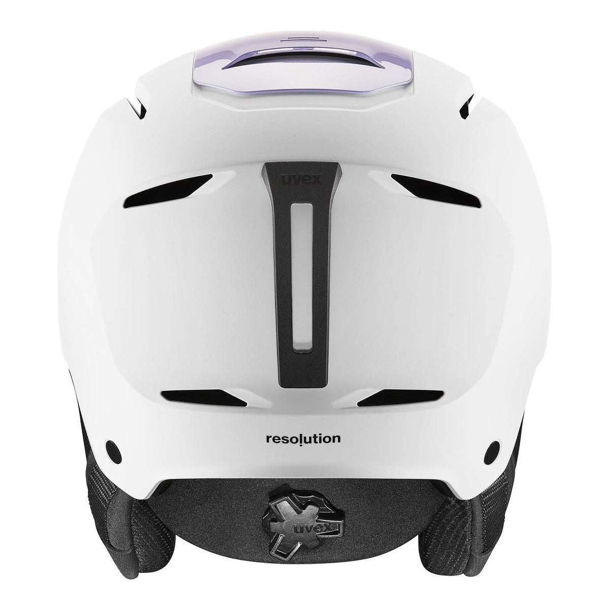 Slēpošanas ķiveres uvex resolution white-cool lav mat 3