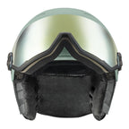 Slēpošanas ķiveres uvex wanted visor oxid green matt 3