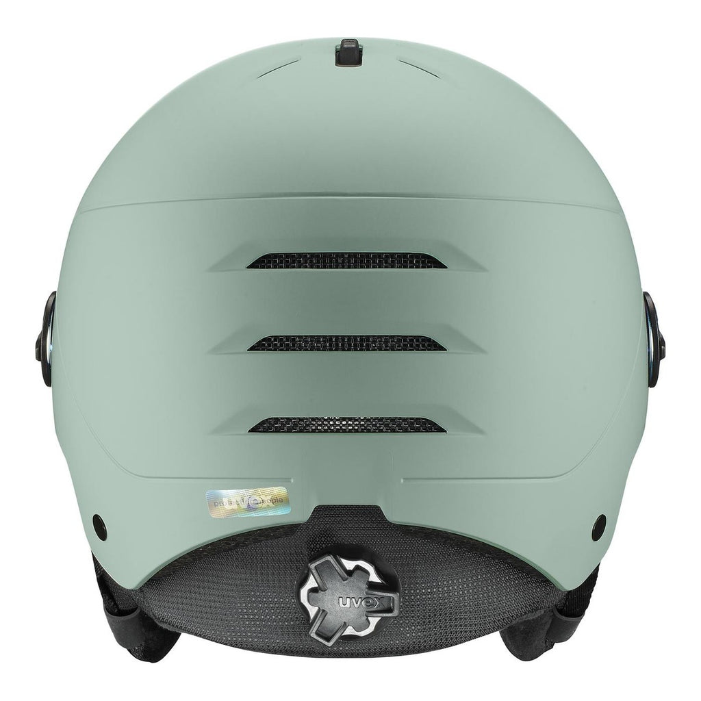 Slēpošanas ķiveres uvex wanted visor oxid green matt 4