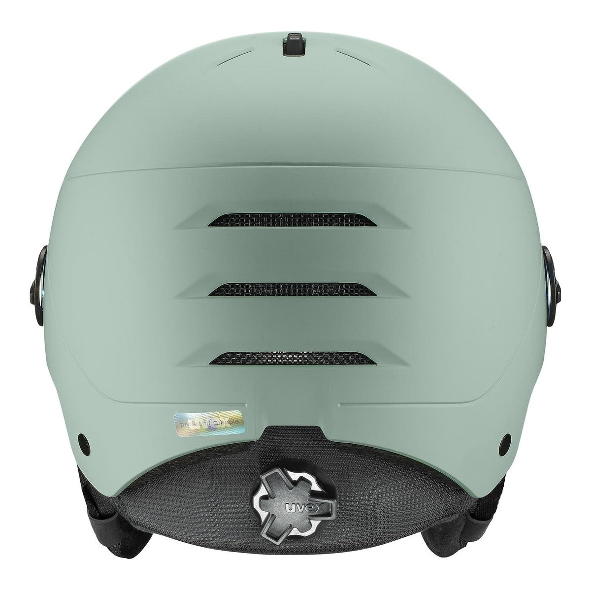 Slēpošanas ķiveres uvex wanted visor oxid green matt 4