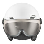 Slēpošanas ķiveres uvex wanted visor pro V white matt 3