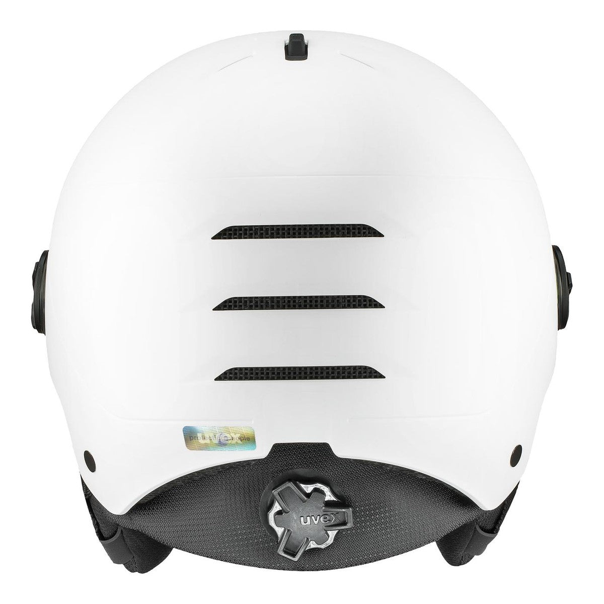 Slēpošanas ķiveres uvex wanted visor pro V white matt 4