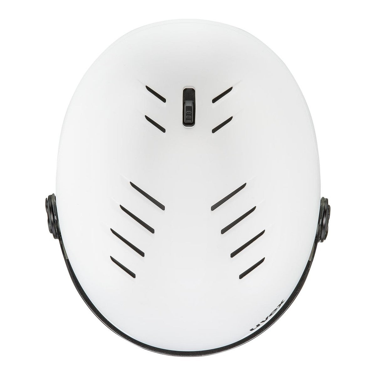 Slēpošanas ķiveres uvex wanted visor pro V white matt 5