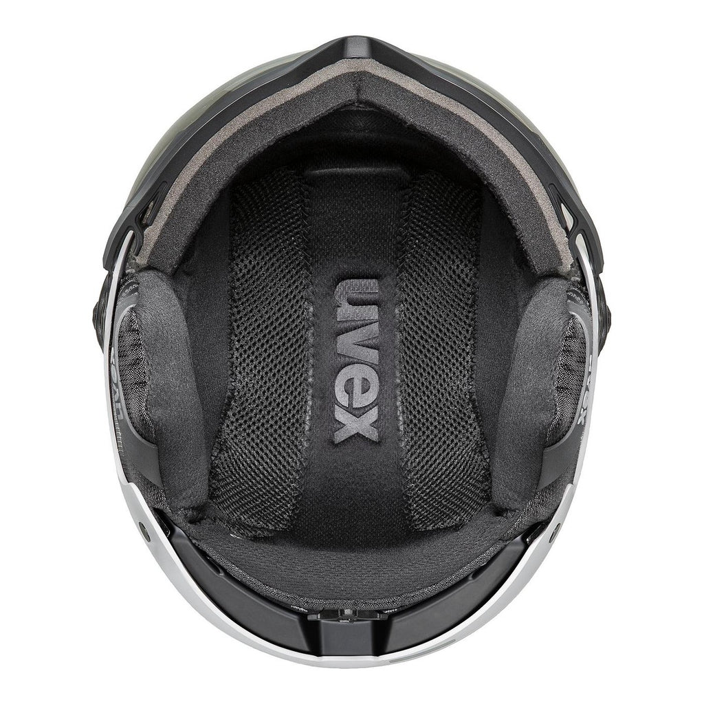 Slēpošanas ķiveres uvex wanted visor pro V white matt 6