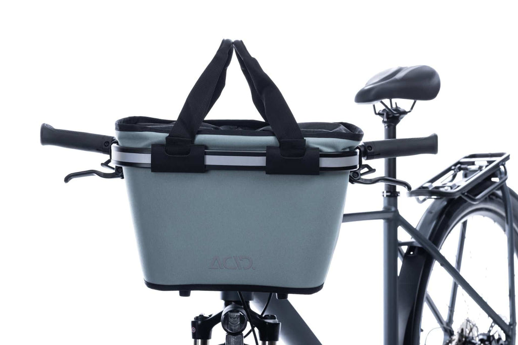 ACID Handlebar Basket CITY 15 FILink grey