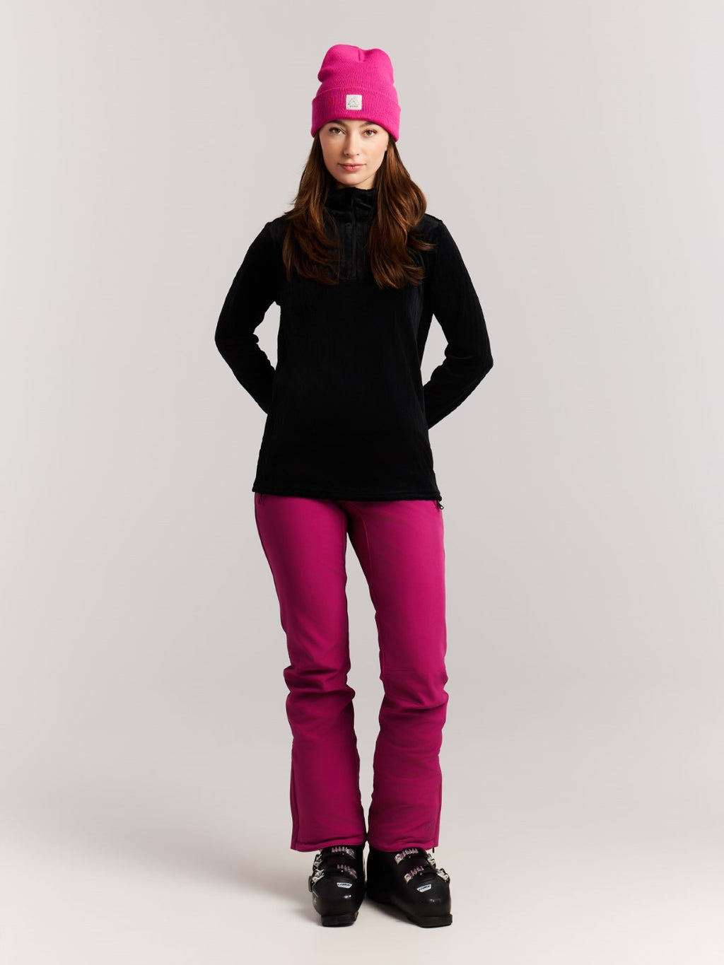 Termoveļas krekli PRTGAIL 1/4 zip active top 4