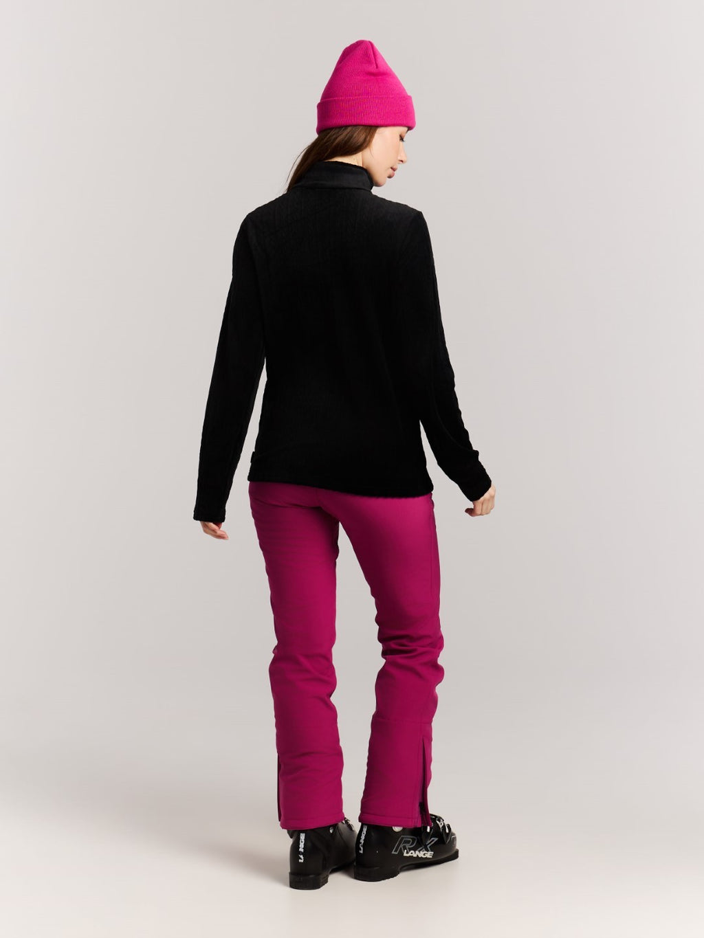 Termoveļas krekli PRTGAIL 1/4 zip active top