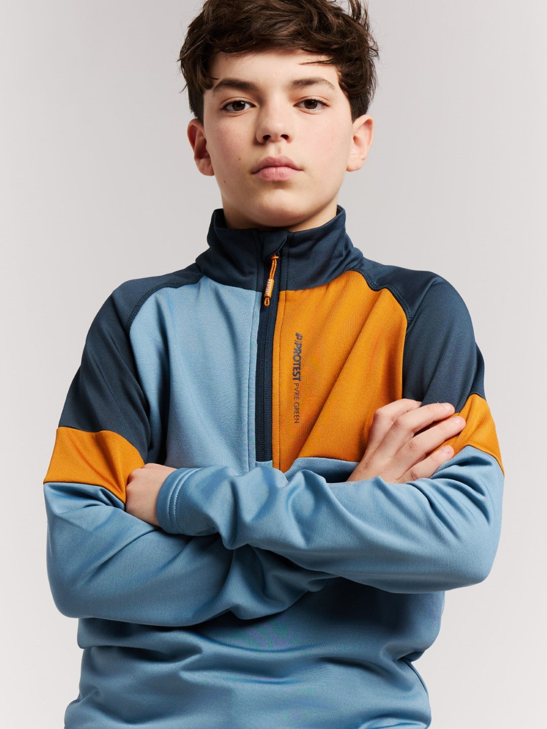 Termoveļas krekli PRTJohnson JR 1/4 zip active top 3