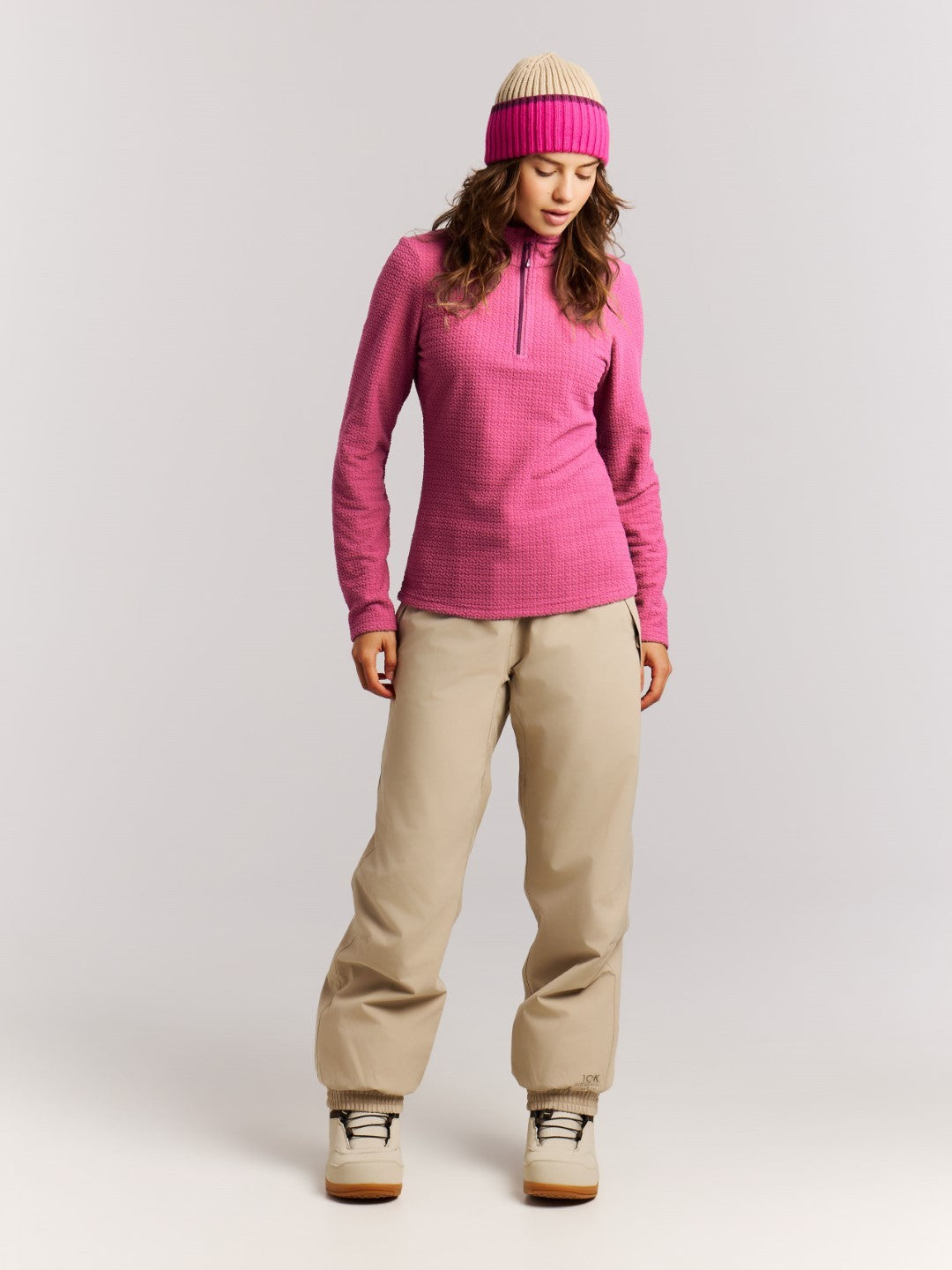Termoveļas krekli PRTPurley 1/4 zip active top 4