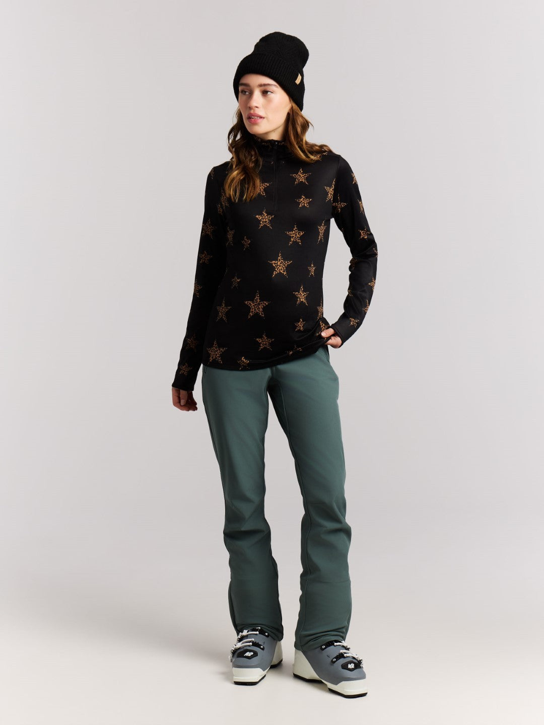 Termoveļas krekli PRTSwana 1/4 zip active top 4