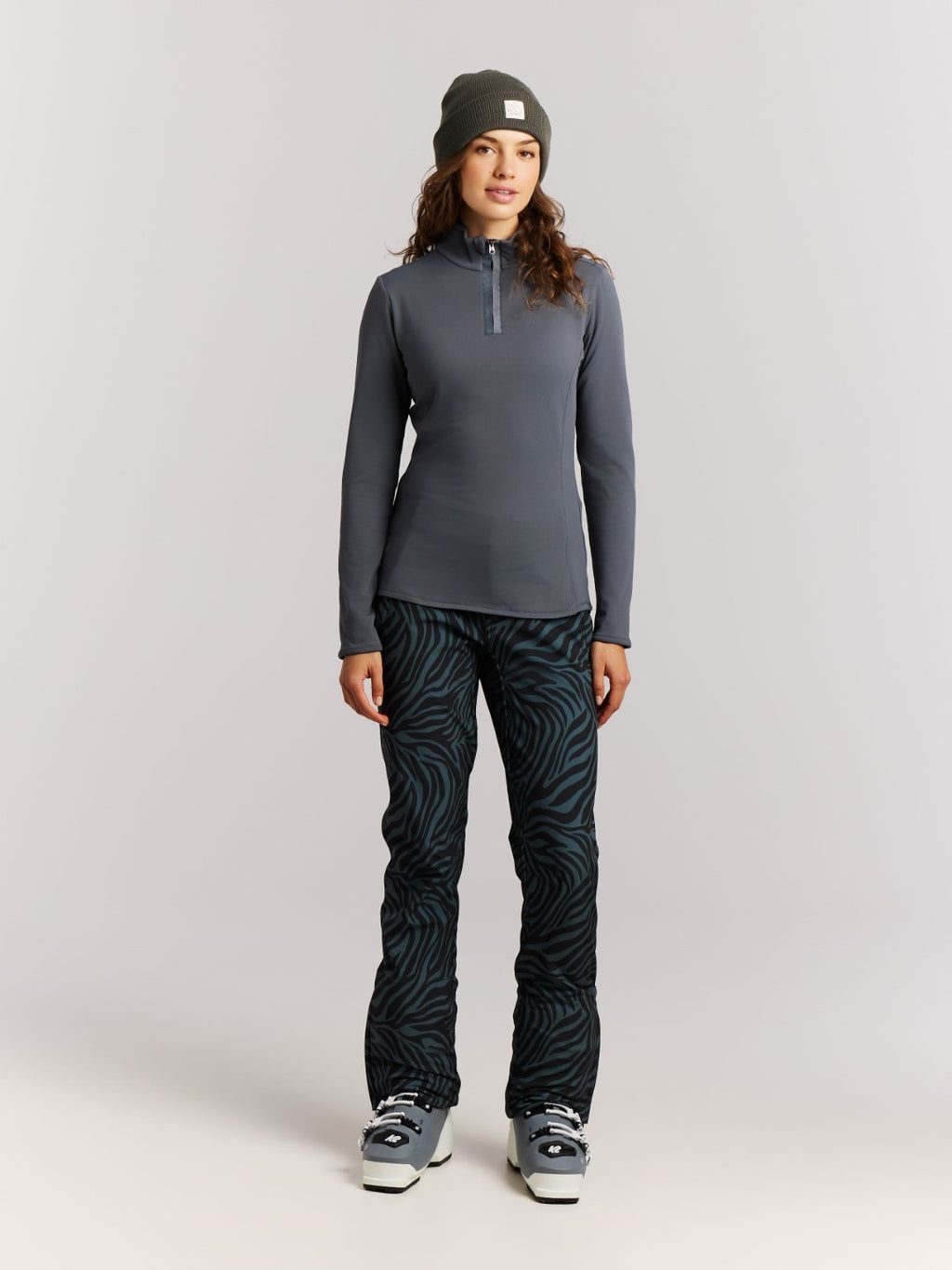 Termoveļas krekli REFABRIZ 1/4 zip active top 4