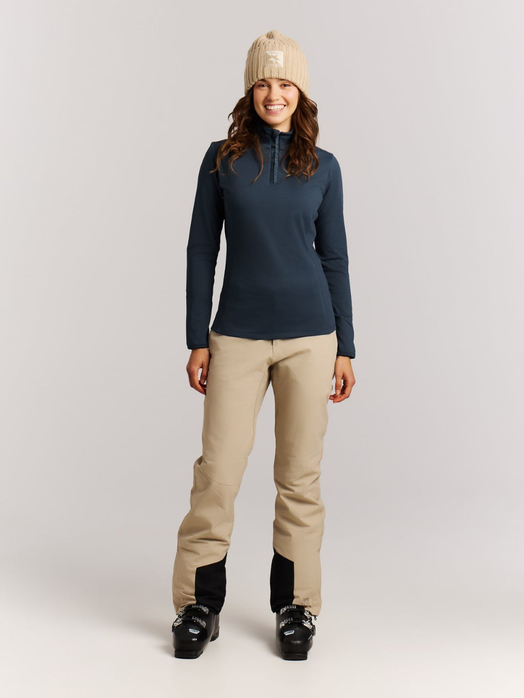 Termoveļas krekli REFABRIZ 1/4 zip active top 4
