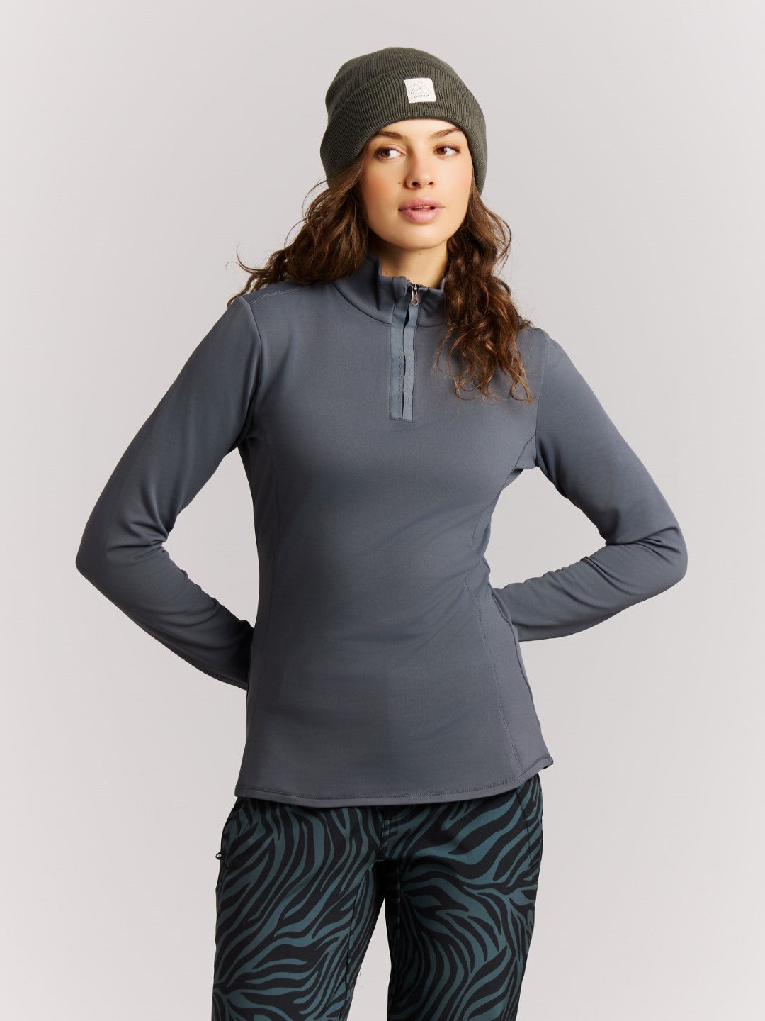 Termoveļas krekli REFABRIZ 1/4 zip active top 5