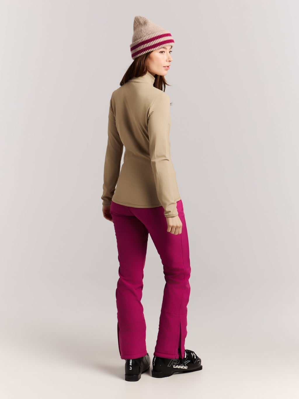 Termoveļas krekli REFABRIZ 1/4 zip active top