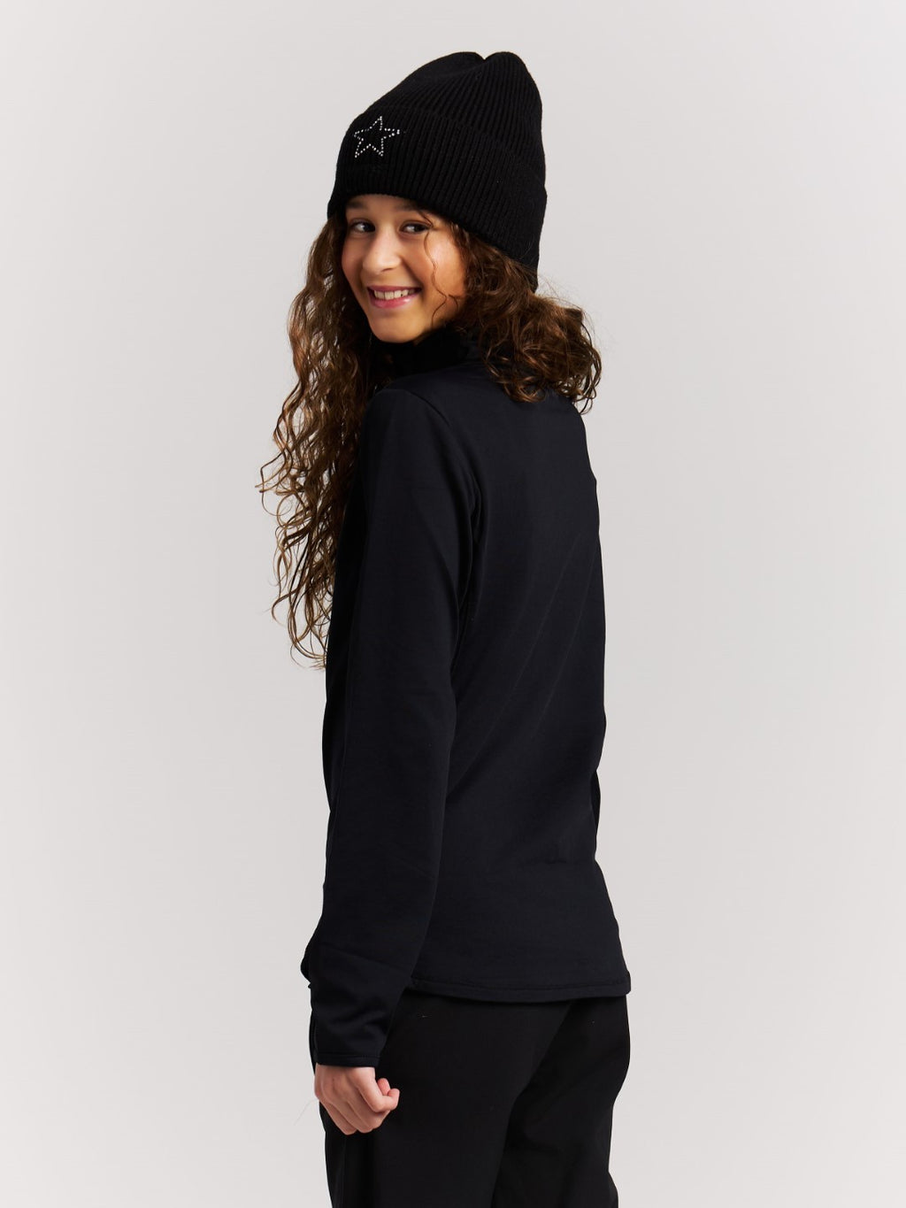 Termoveļas krekli REFABRIZOY JR 1/4 zip active top 2