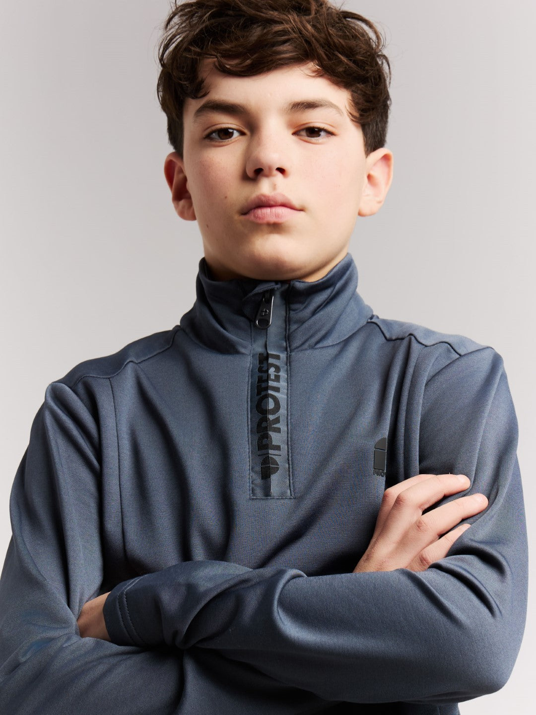 Termoveļas krekli Rewillowy JR 1/4 zip active top 3