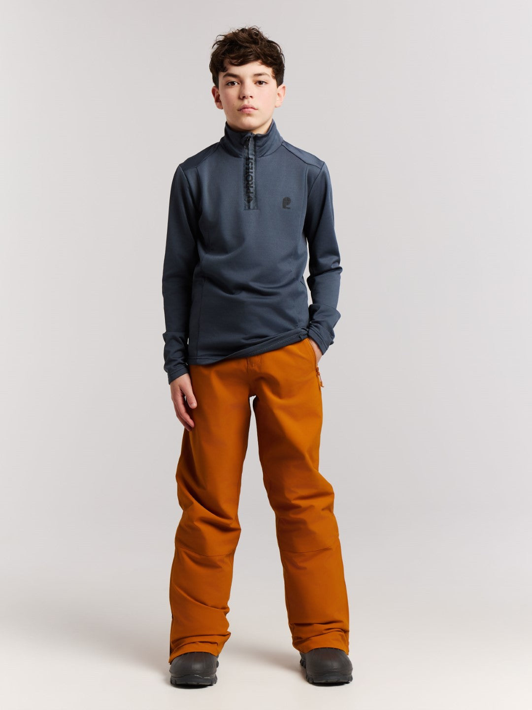 Termoveļas krekli Rewillowy JR 1/4 zip active top 4