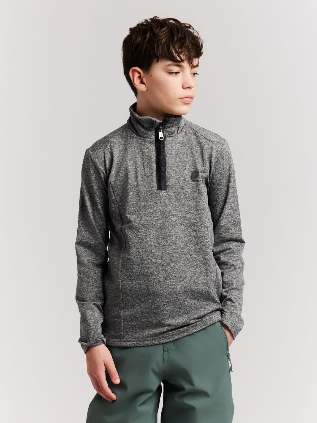 Termoveļas krekli Rewillowy JR 1/4 zip active top 5