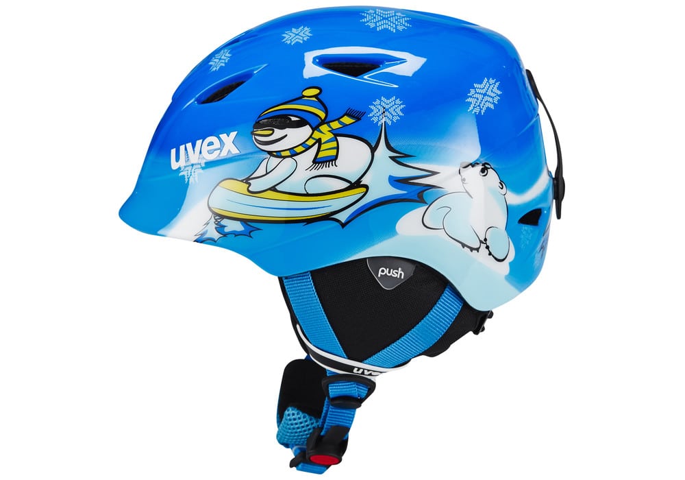 uvex airwing 2 blue snowman