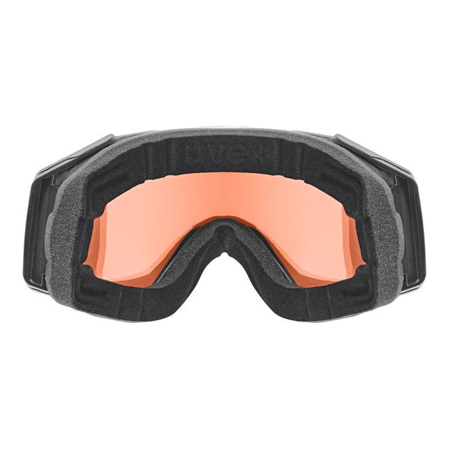 uvex gravity FM, black matt dl/platin-yellow-clear