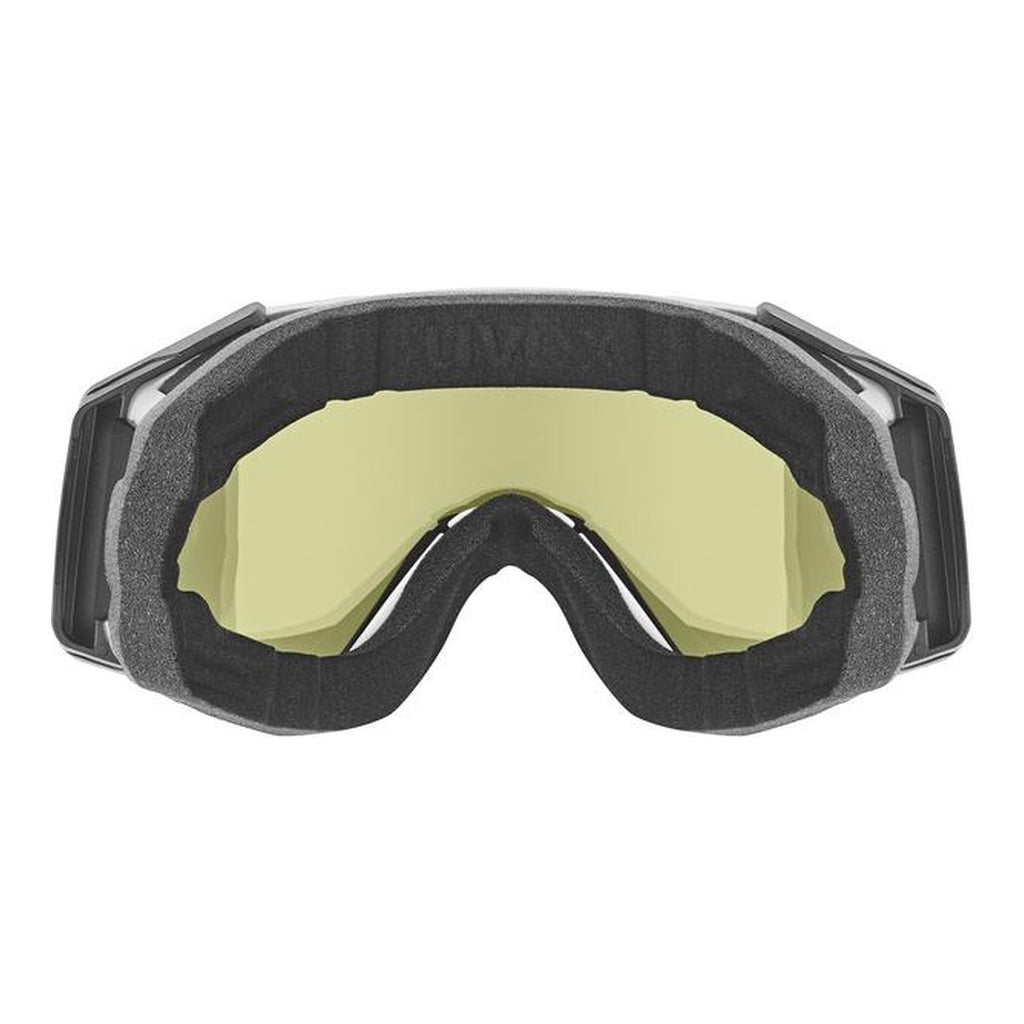 uvex gravity FM white m. dl/silver-green 4