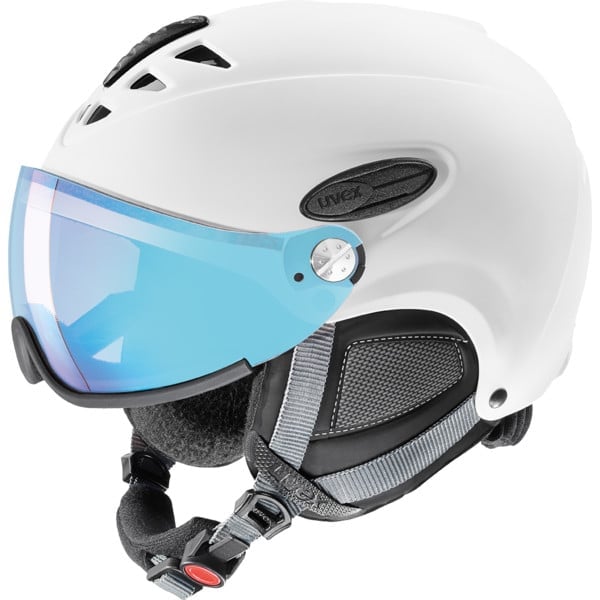 uvex hlmt 300 visor, white mat