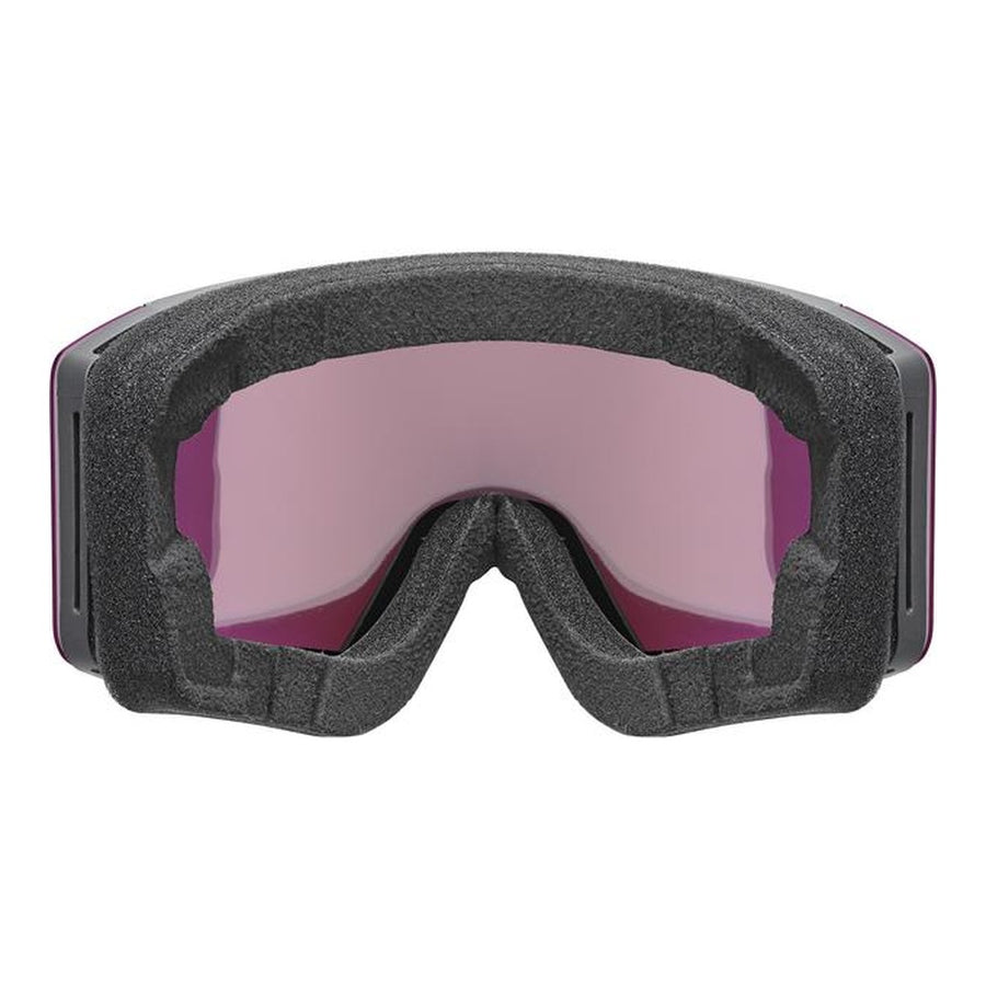 uvex ignite FM, black matt dl/red on purple-clear