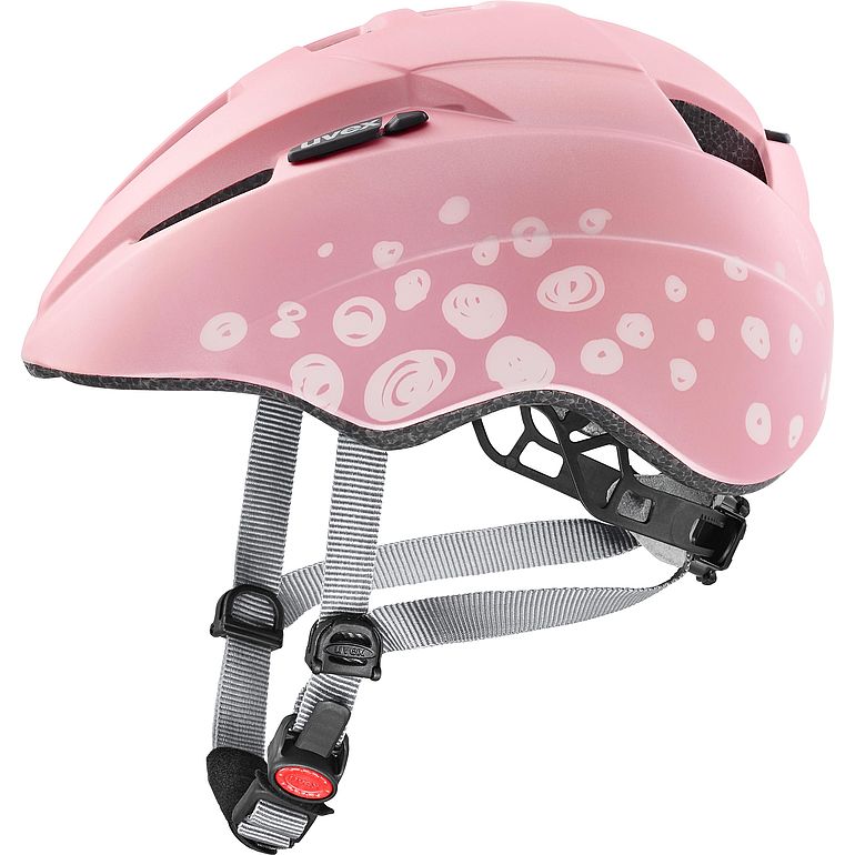 Uvex Kid 2 Cc Pink Polka Dots Mat 46 52