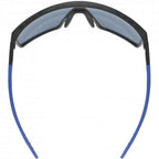 Uvex Mtn Perform Glasses Black Blue Matt Supravision Mirror Blue 4 1322719