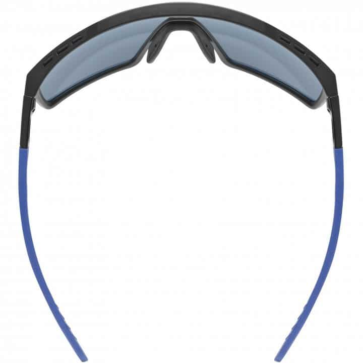Uvex Mtn Perform Glasses Black Blue Matt Supravision Mirror Blue 4 1322719
