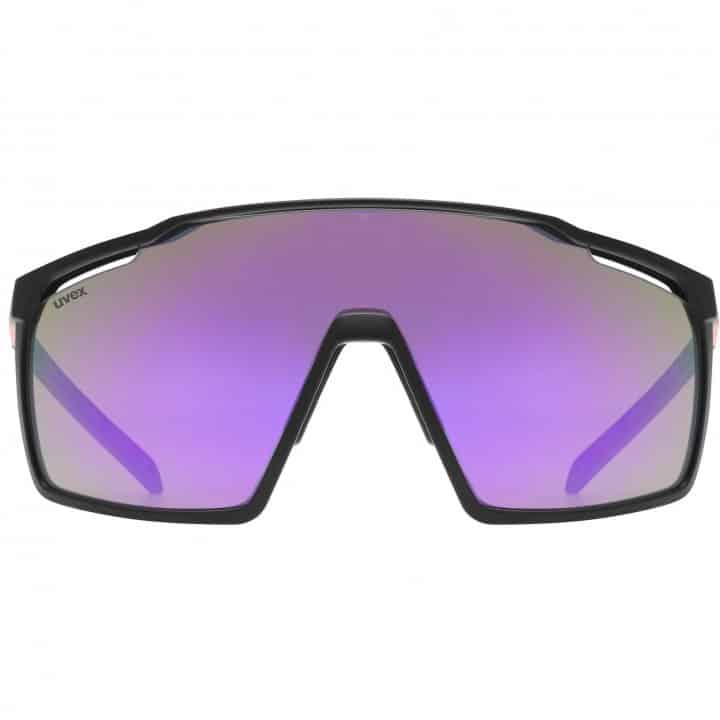 Uvex Mtn Perform Glasses Black Purple Matt Supravision Mirror Purple 5 1322723