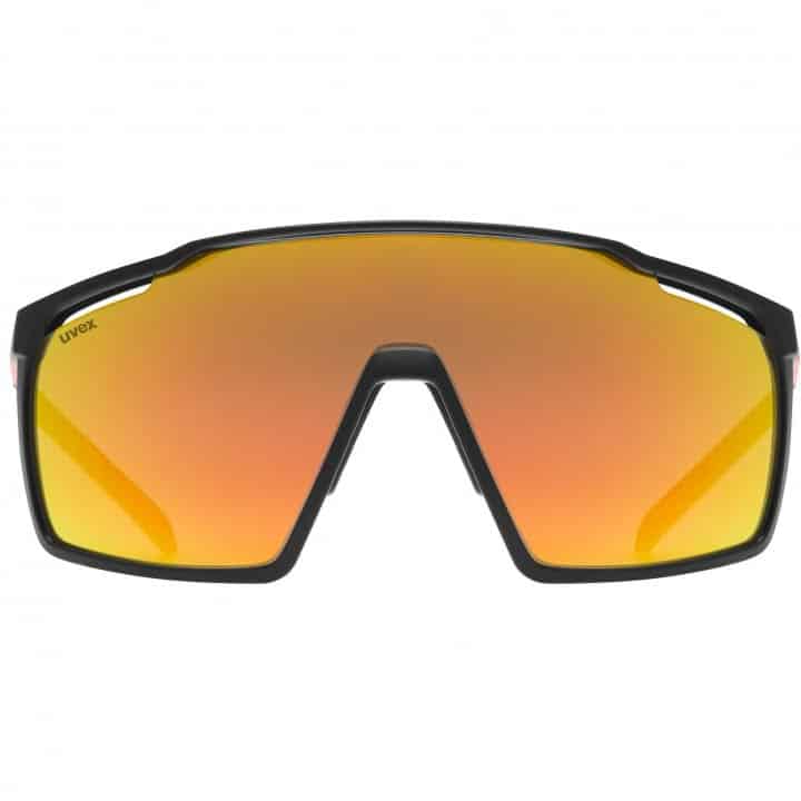 Uvex Mtn Perform Glasses Black Red Matt Supravision Mirror Red 5 1322728